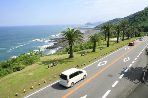 風景 道路 車 お出かけ
