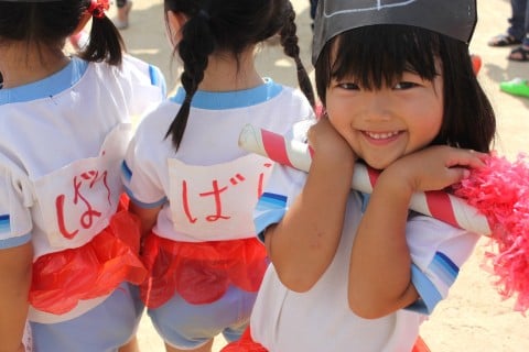 女の子5歳 保育園 お遊戯