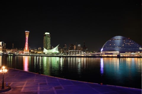 風景 夜景 旅行 川