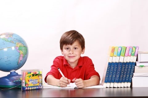 子供 勉強 笑顔