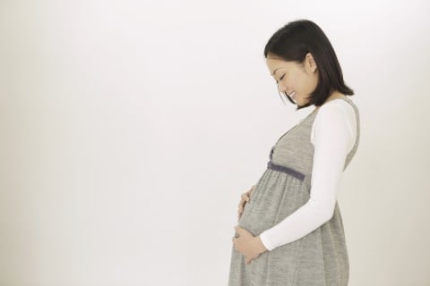 妊婦 お腹 妊娠9か月