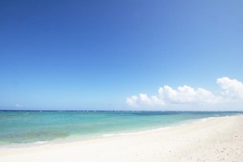 風景 海 砂浜