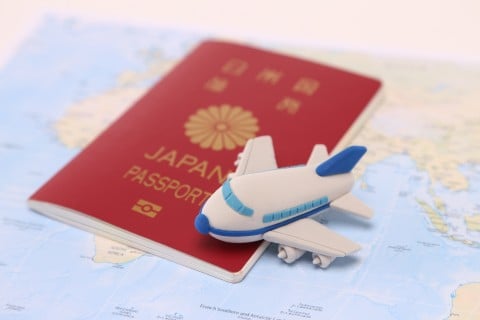 風景 地球 旅行 パスポート 飛行機
