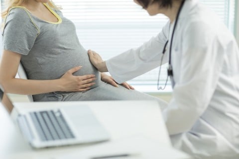 妊娠後期 妊婦 受診 病院