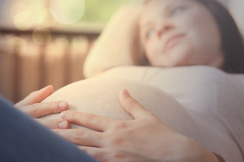妊娠後期 妊婦