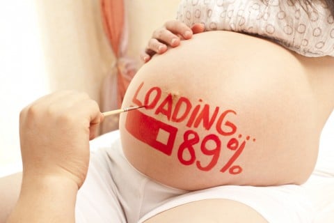 妊娠後期 妊婦