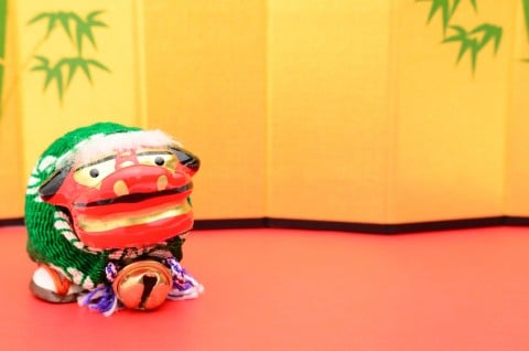 グッズ 正月 獅子舞 縁起