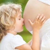 子供3歳 おなか 妊婦 妊娠後期