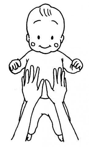 手遊びおなか