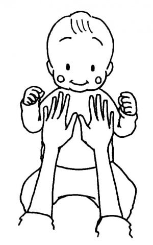 手遊び胸