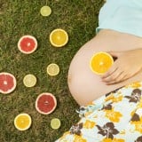 妊婦 お腹 柑橘 シトラス