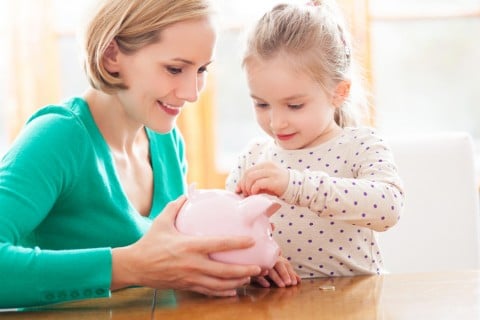 貯金 お金 女の子4歳 ママ