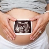 妊婦 お腹 エコー写真