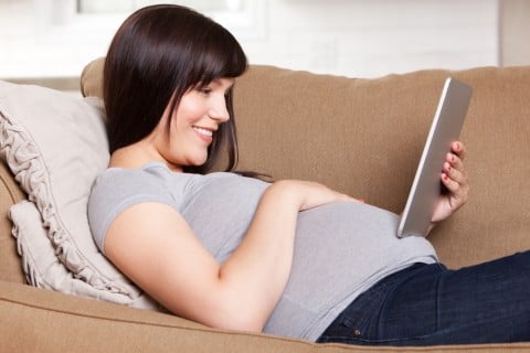 妊婦 タブレット