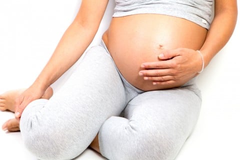 妊婦 体 足