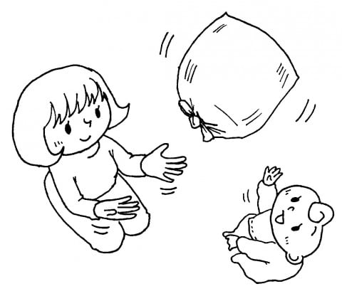 ビニール袋風船
