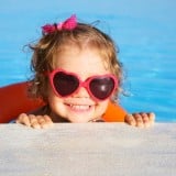子ども 女の子 赤ちゃん 水着 プール 浮き輪