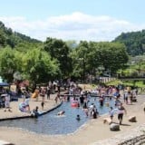 要出典 川遊び 宝珠山 棚田親水公園