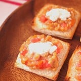 離乳食 納豆 トマト パン トースト チーズ