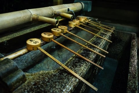 柄杓 神社 七五三