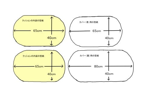 イラスト トッポンチーノ 型紙