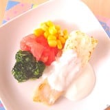 離乳食 ヨーグルト 白身魚 レシピ