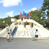 飛鳥山公園 お城 すべり台 児童エリア