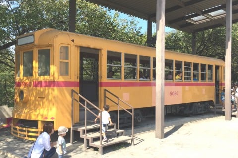飛鳥山公園 都電 子供 電車