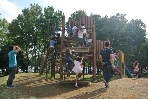 水元公園 アスレチック 子供