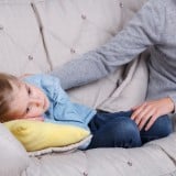 親子 女の子 子供 体調不良 風邪