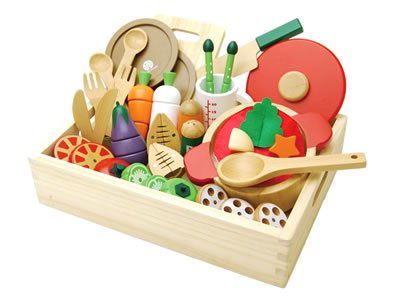 要出典 木製 おもちゃ WOODYPUDDY はじめてのおままごと グツグツ煮込みお料理セット