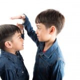 身長 子供 男の子 二人
