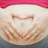 マタニティ 妊婦 お腹 ハート