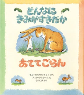 要出典 胎教 絵本 どんなにきみがすきだかあててごらん 評論社