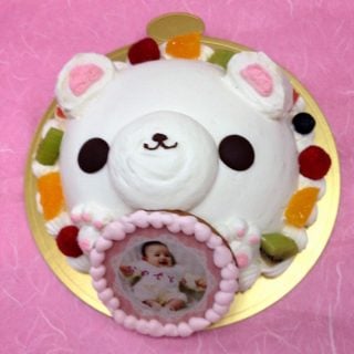要出典 写真ケーキ お花茶屋コシジ洋菓子店 写真ケーキ スイートベアー