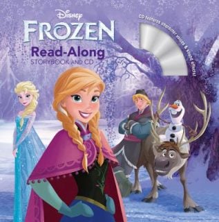 要出典 英語 絵本 Frozen Read-Along Storybook and CD