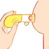 乳頭吸引器 オリジナルイラスト2