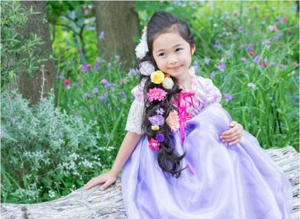 要出典 5歳 女の子 誕生日プレゼント リトルプリンセスルーム ディズニープリンセスドレス ラプンツェル