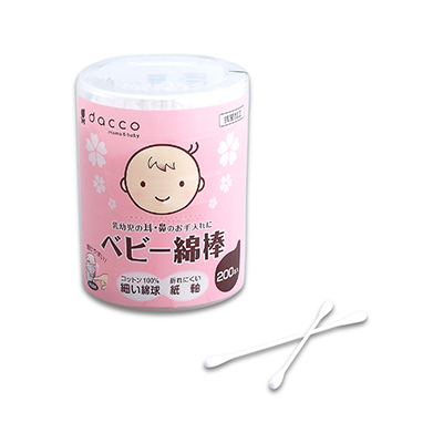 要出典 赤ちゃん用ベビー綿棒 オオサキメディカル ダッコ ベビー綿棒