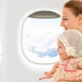 親子 赤ちゃん 飛行機 フライト