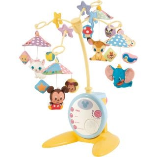 要出典 ベッドメリー 赤ちゃん 人気 おすすめ タカラトミー ディズニー やわらかガラガラメリーデラックス プラス