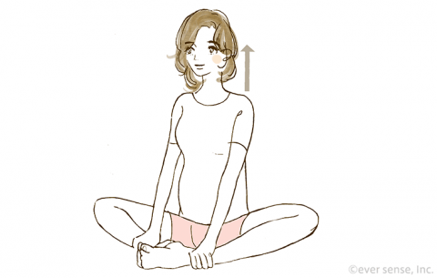 妊婦 ストレッチ イラスト