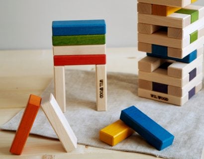 要出典 積み木 レインボー ジェンガ (日本製) レギュラー