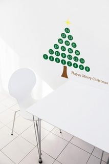 要出典 アドベントカレンダー クリスマスツリー アドベントカレンダー ウォールステッカー