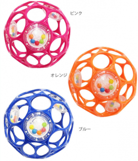 要出典 0歳 1歳 知育玩具 オーボール ラトル
