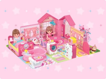 要出典 クリスマスプレゼント 2歳 3歳 女の子 パイロットインキ メルちゃん みんなおいでよ! なかよしハウス