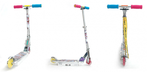 要出典 4歳 5歳 6歳 男の子 クリスマスプレゼント JD RAZOR キックボード MS-102LED