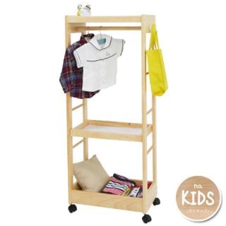 要出典 子供用 ラック Na Kids ハンガーラック