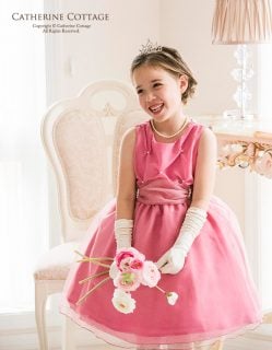 7歳 女の子 プレゼント キャサリンコテージ 子供ドレス パールシフォンドレス