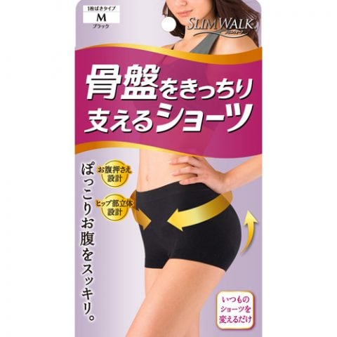 要出典 骨盤ショーツ スリムウォーク 骨盤をきっちり支えるショーツ